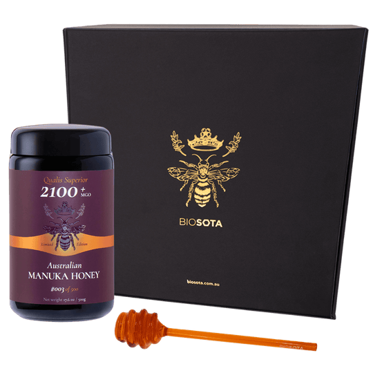 Biosota Organics World's Strongest Manuka Honey MGO 2100+