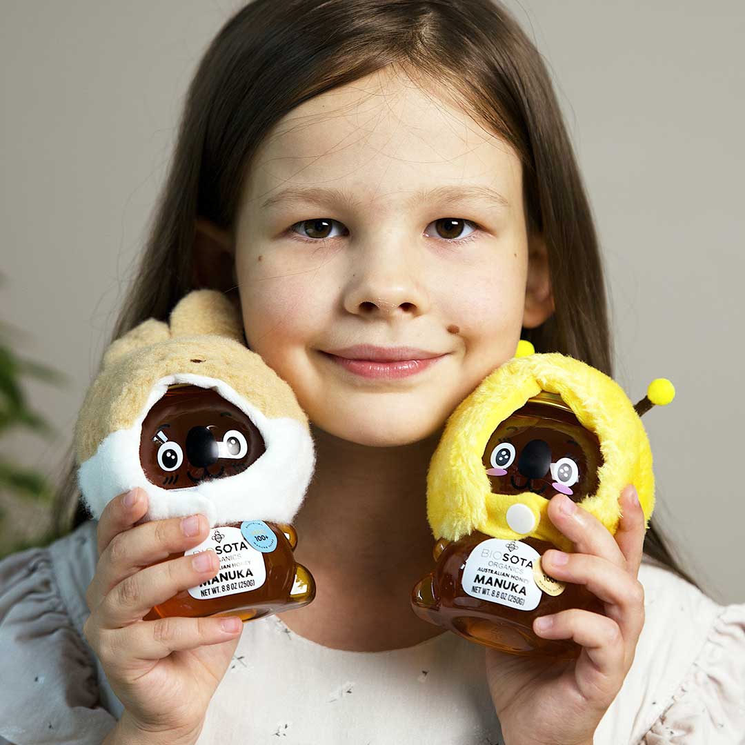 Biosota Organics Manuka honey for kids