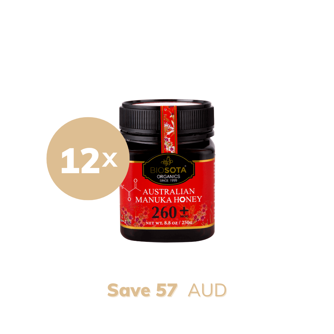 Value Pack Manuka Honey 260+ x 12