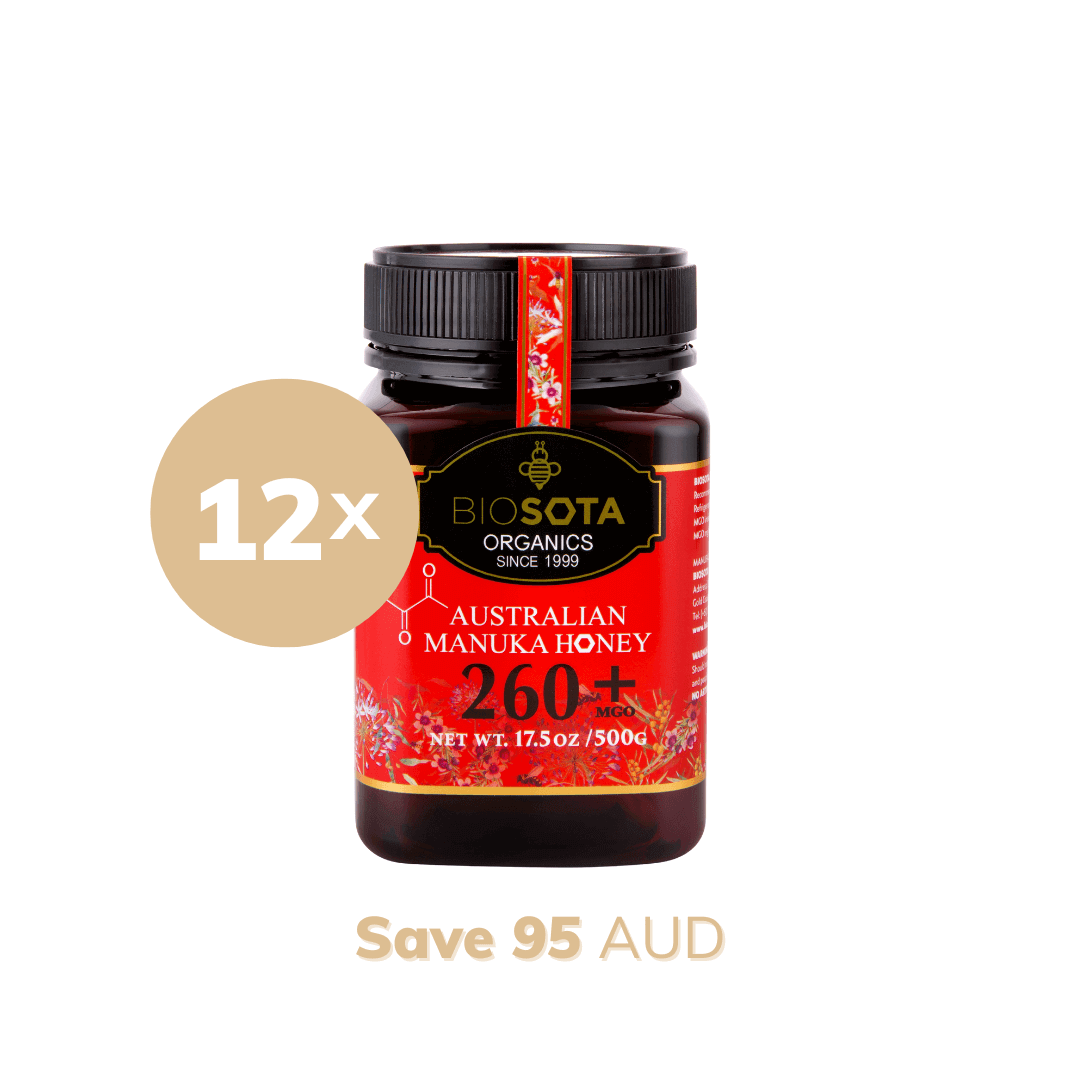 Value Pack Manuka Honey MGO260 - 500g Jar x 12