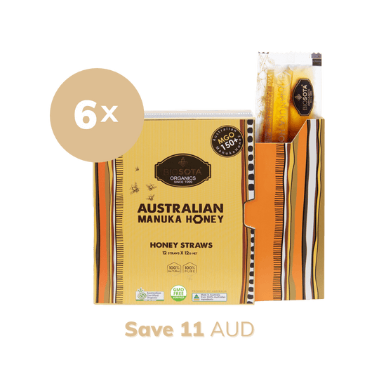 Manuka Honey MGO 150+ Honey Sticks 6
