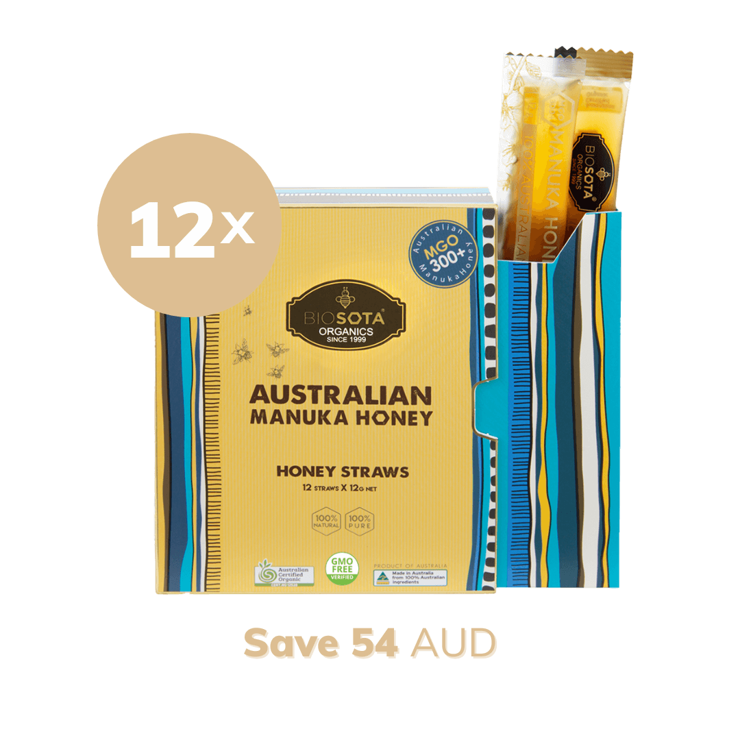 Manuka Honey MGO 300+ Honey Sticks value pack 12