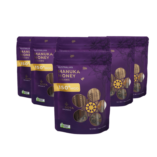Manuka Honey MGO 150+ Honey Sticks value pack 6