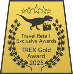 TREX 어워즈 2025 Gold Award 배지