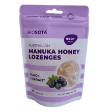 Load image into Gallery viewer, Manuka honey blackcurrant drops