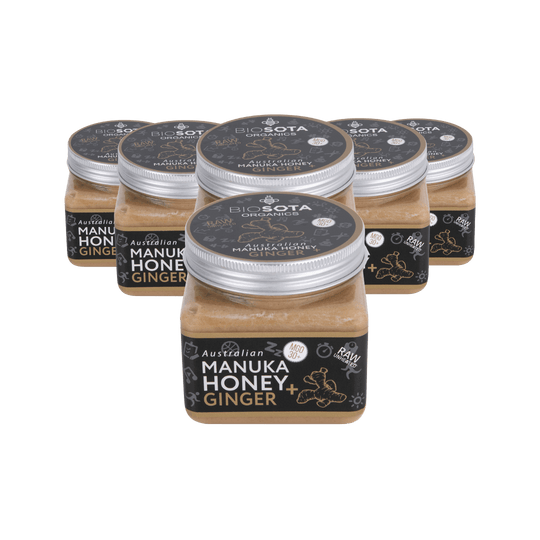 Manuka Honey MGO 30+ Ginger & Lemon Superfoods value pack