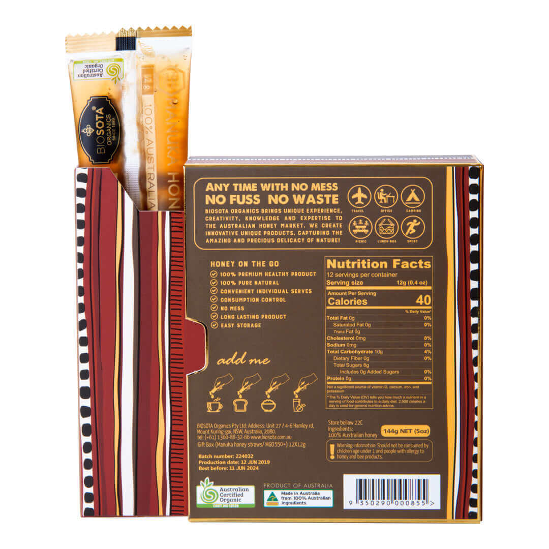 Manuka Honey MGO 550+ Honey Sticks value pack
