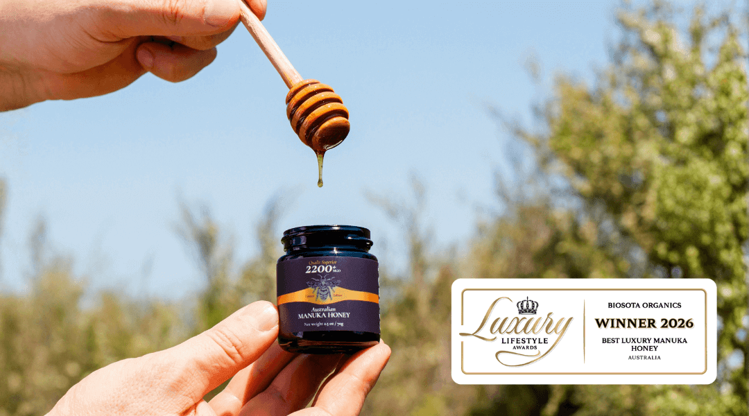 Biosota nominato miglior miele di Manuka di lusso in Australia