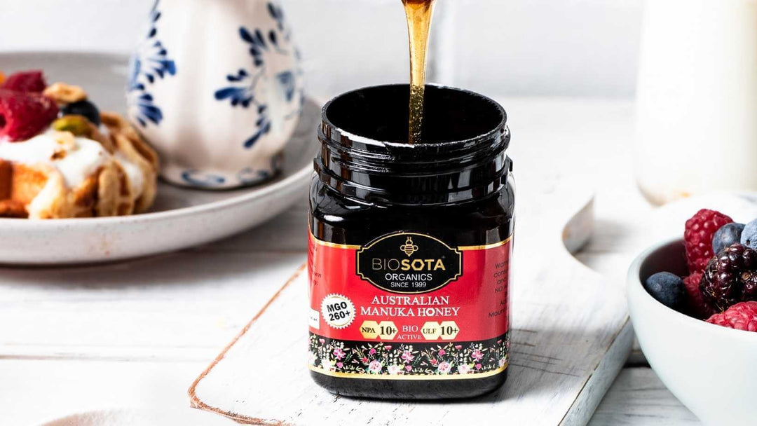 What is BIOSOTA manuka honey used for?