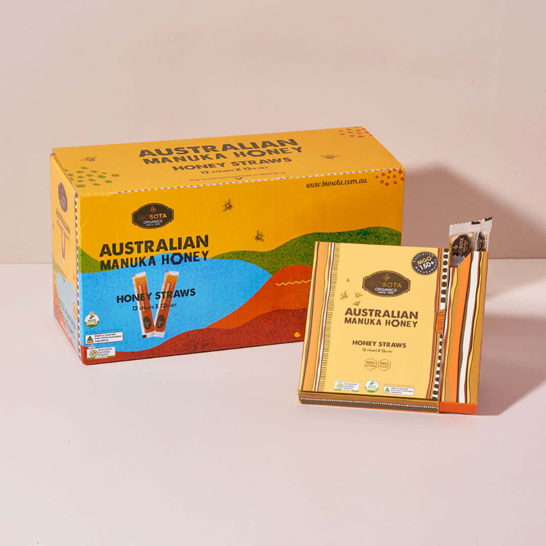 Bulk buy 12 value pack mgo 150 straws gift box