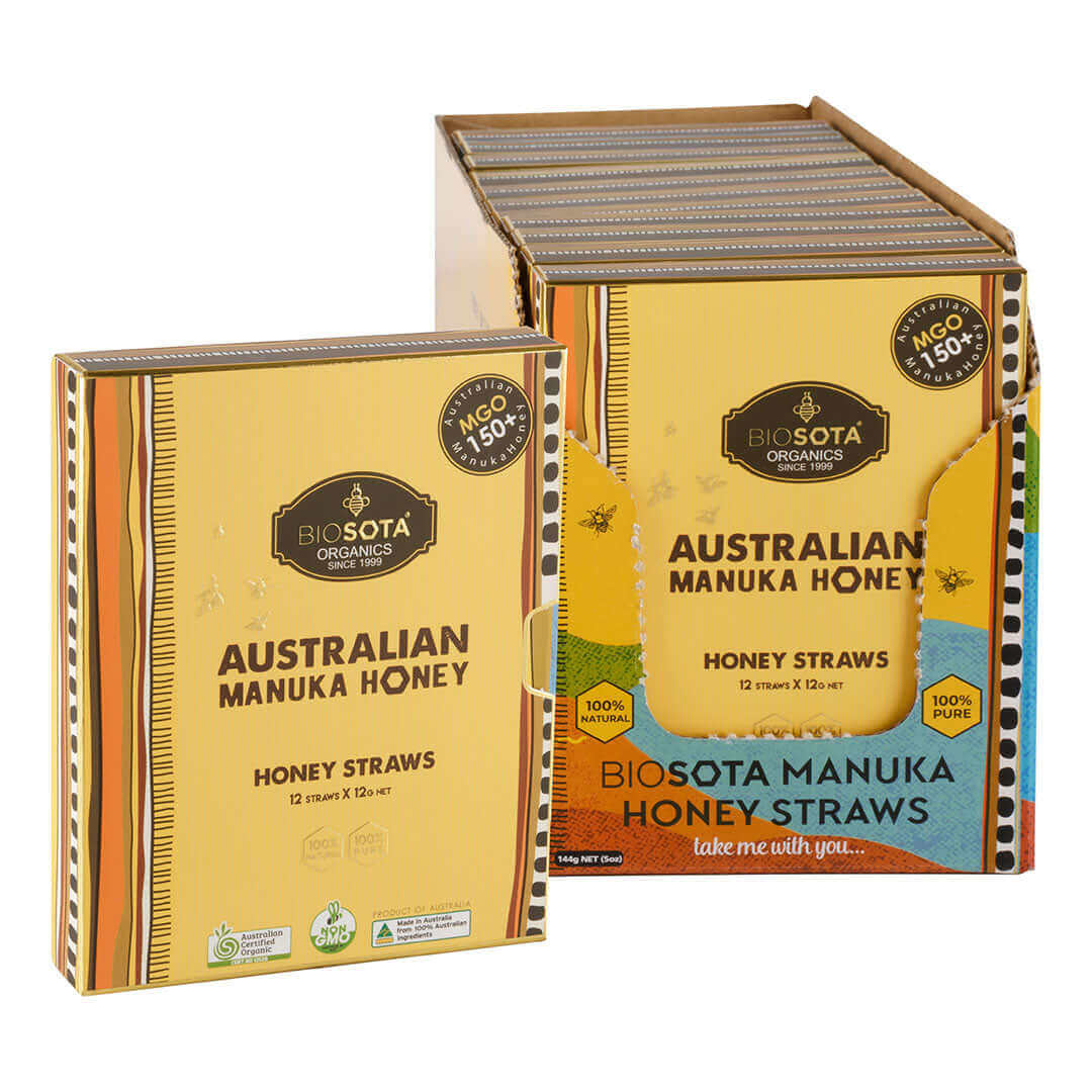 Bulk buy 12 value pack mgo 150 straws gift box