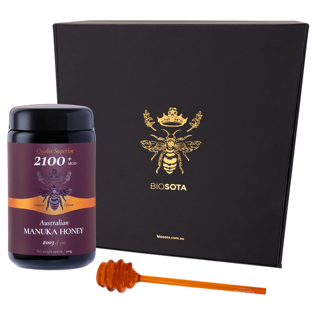 Biosota Organics World's Strongest Manuka Honey MGO 2100+