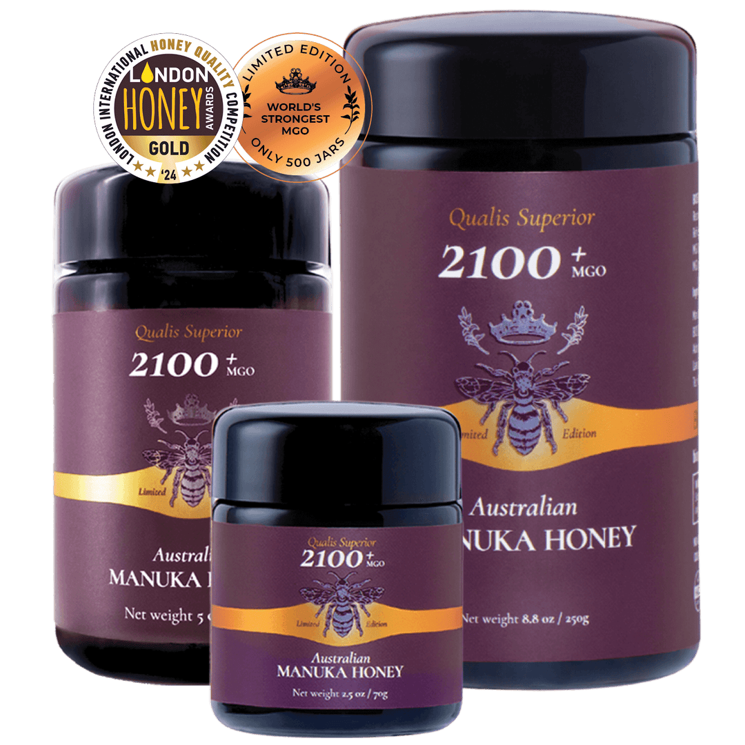 World's highest medical grade Manuka honey MGO 2100+