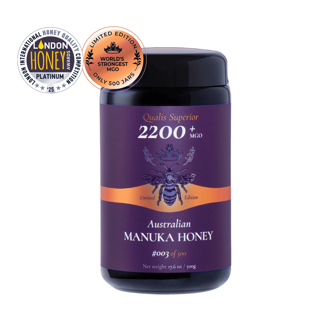 MGO 2200+ (500g) Biosota Manuka Honey Jar
