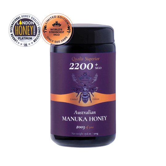 MGO 2200+ (500g) Biosota Manuka Honey Jar