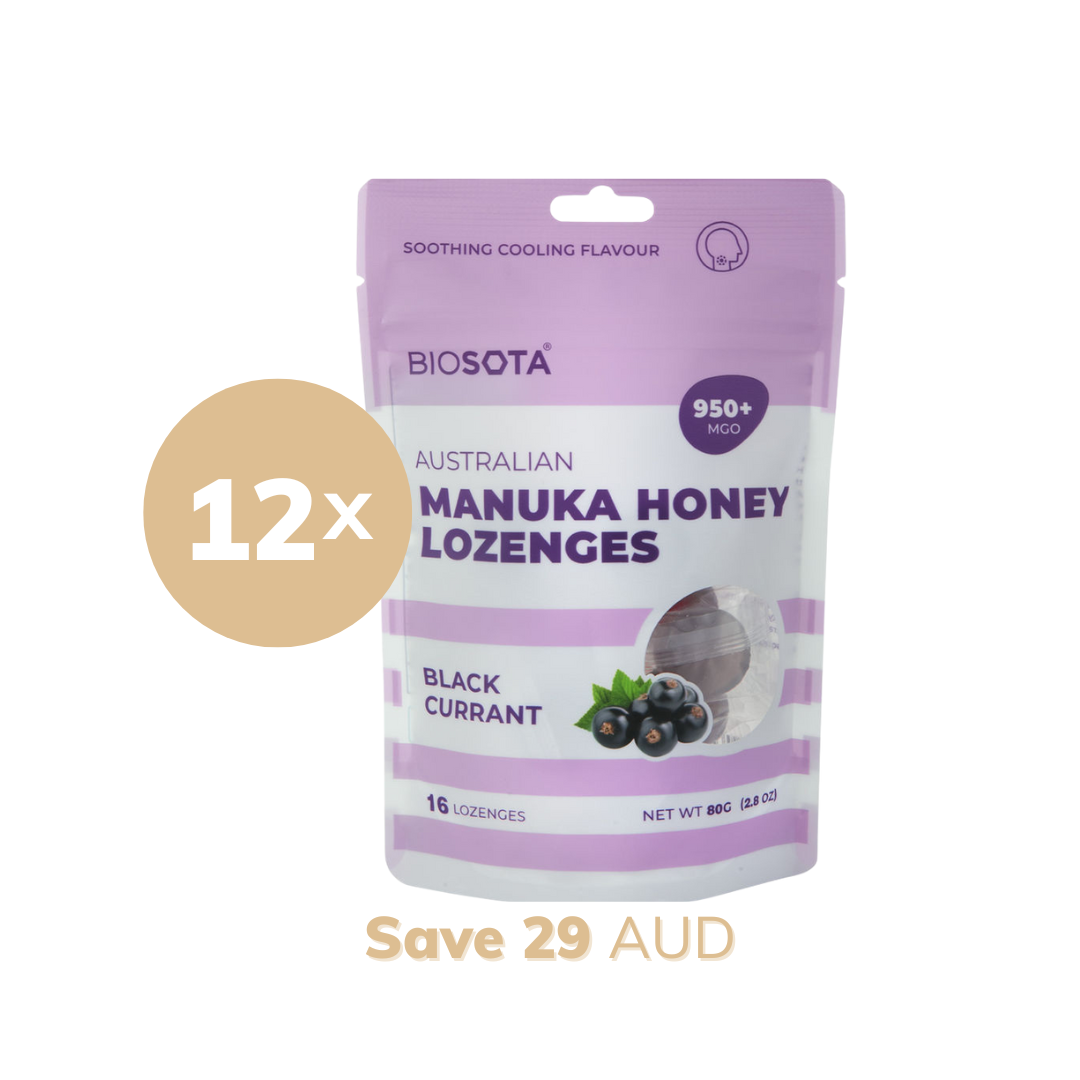 SAVE Up to 15% | MGO 950+ Manuka Honey Drops  Blackcurrant