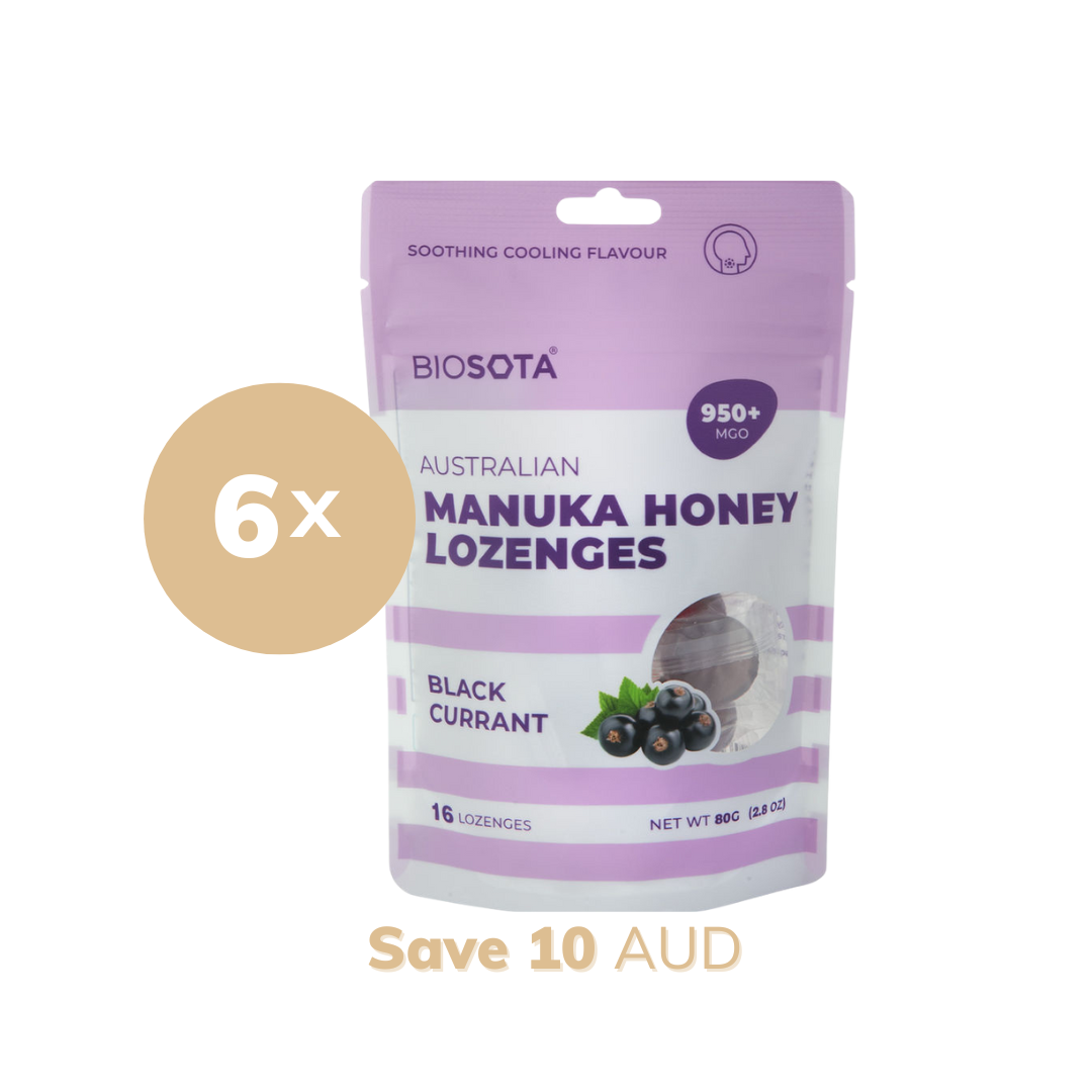 SAVE Up to 15% | MGO 950+ Manuka Honey Drops  Blackcurrant