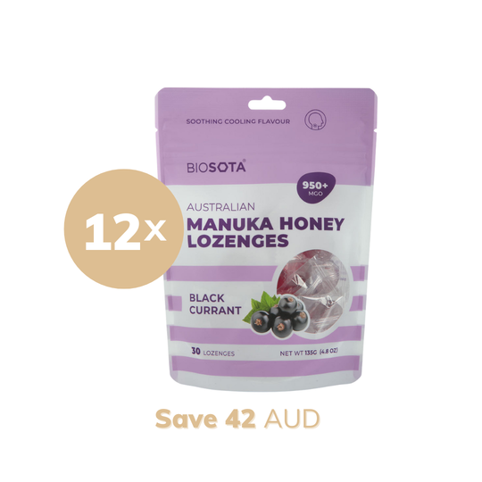 SAVE Up to 15% | MGO 950+ Manuka Honey Drops  Blackcurrant