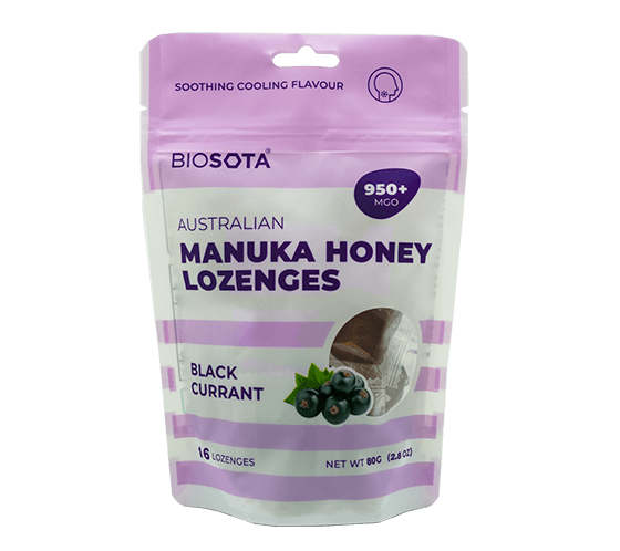 Manuka honey blackcurrant 16 drops