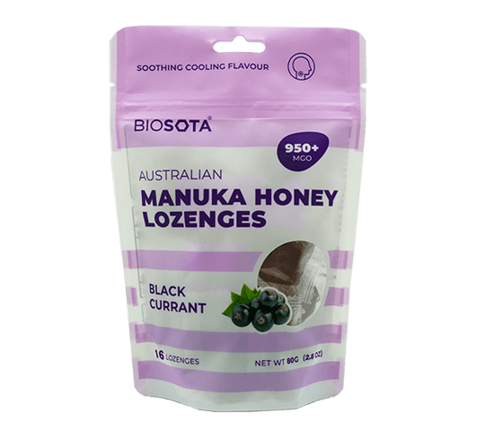 Manuka honey blackcurrant 16 drops