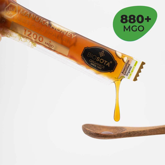 Biosota MGO 880+ Manuka Honey single-serve stick