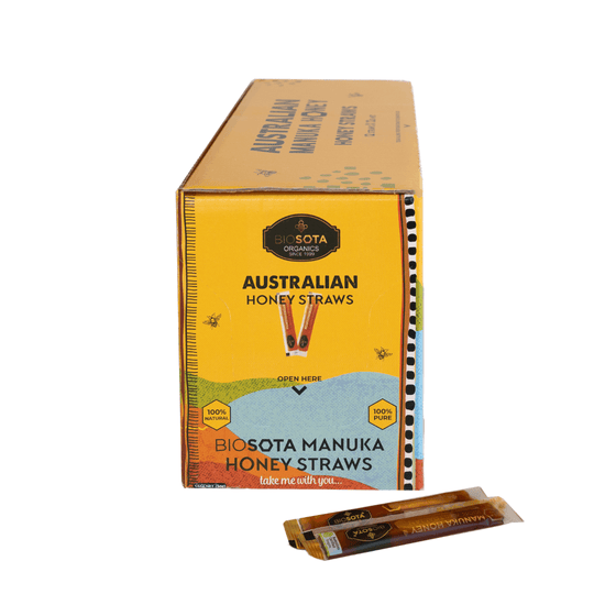 Biosota Manuka Honey sticks 90 pack bulk box