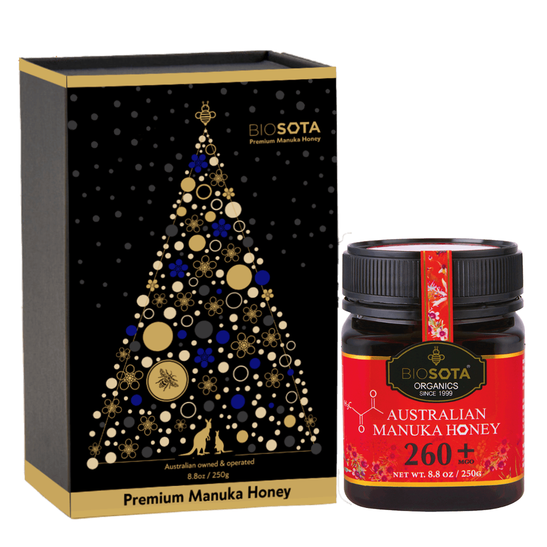 Manuka Honey MGO 260+ (NPA 10+) 250g gift set