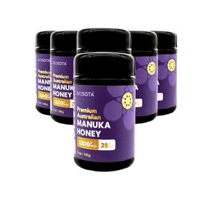 Medicinal Manuka honey MGO1200+ 140g glass jar value pack
