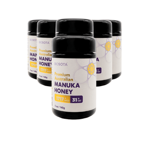 Medicinal Manuka Honey MGO 1717+ 140g glass jar value pack