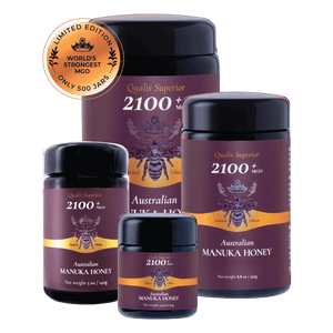 Manuka Honey MGO 2100+ Limited Edition Only 500 Jars 4 Sizes