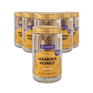Biosota Manuka Honey Tube MGO 1200+ Value pack