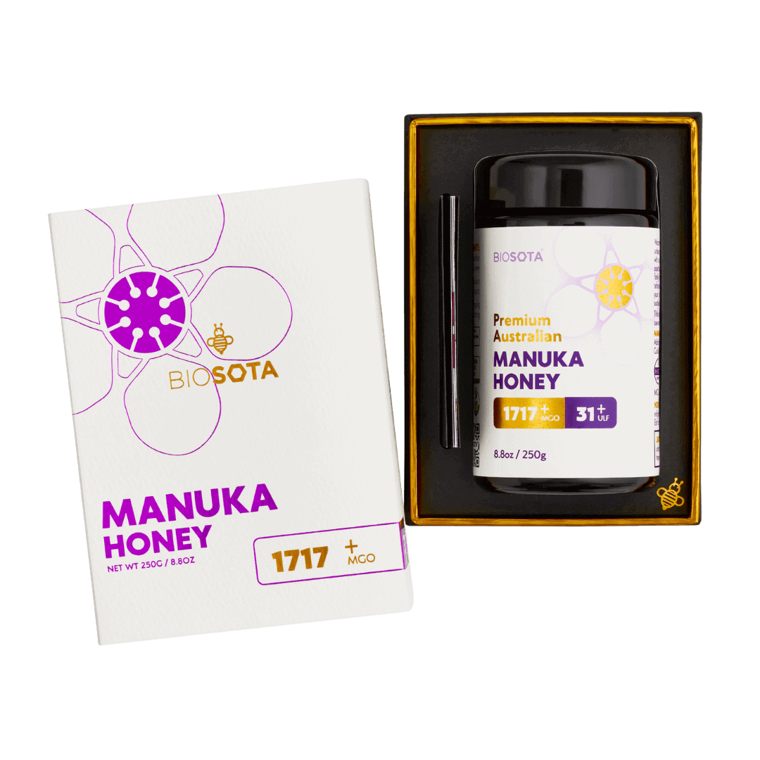 Manuka Honey MGO 1717 250g Glass Open Gift Box