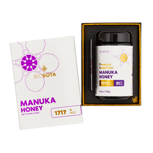 Manuka Honey MGO 1717 250g Glass Open Gift Box