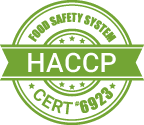 HACCP food safety certified