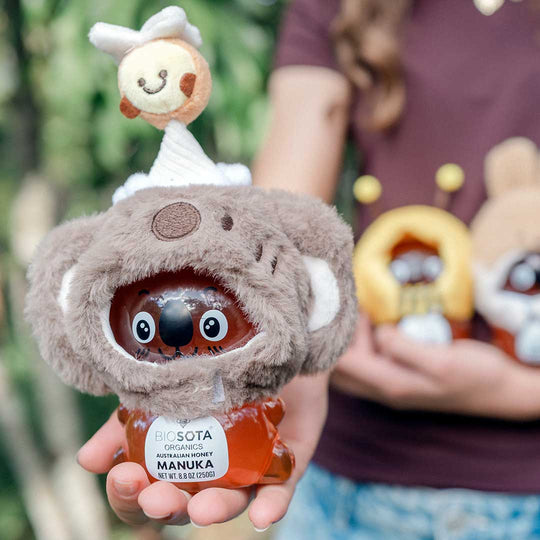 MGO 100+ Australian Manuka Honey Koala Bears | Koala Hat (250g)