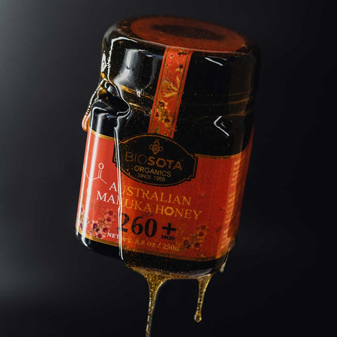 Biosota Organics Manuka Honey MGO 260+ Texture