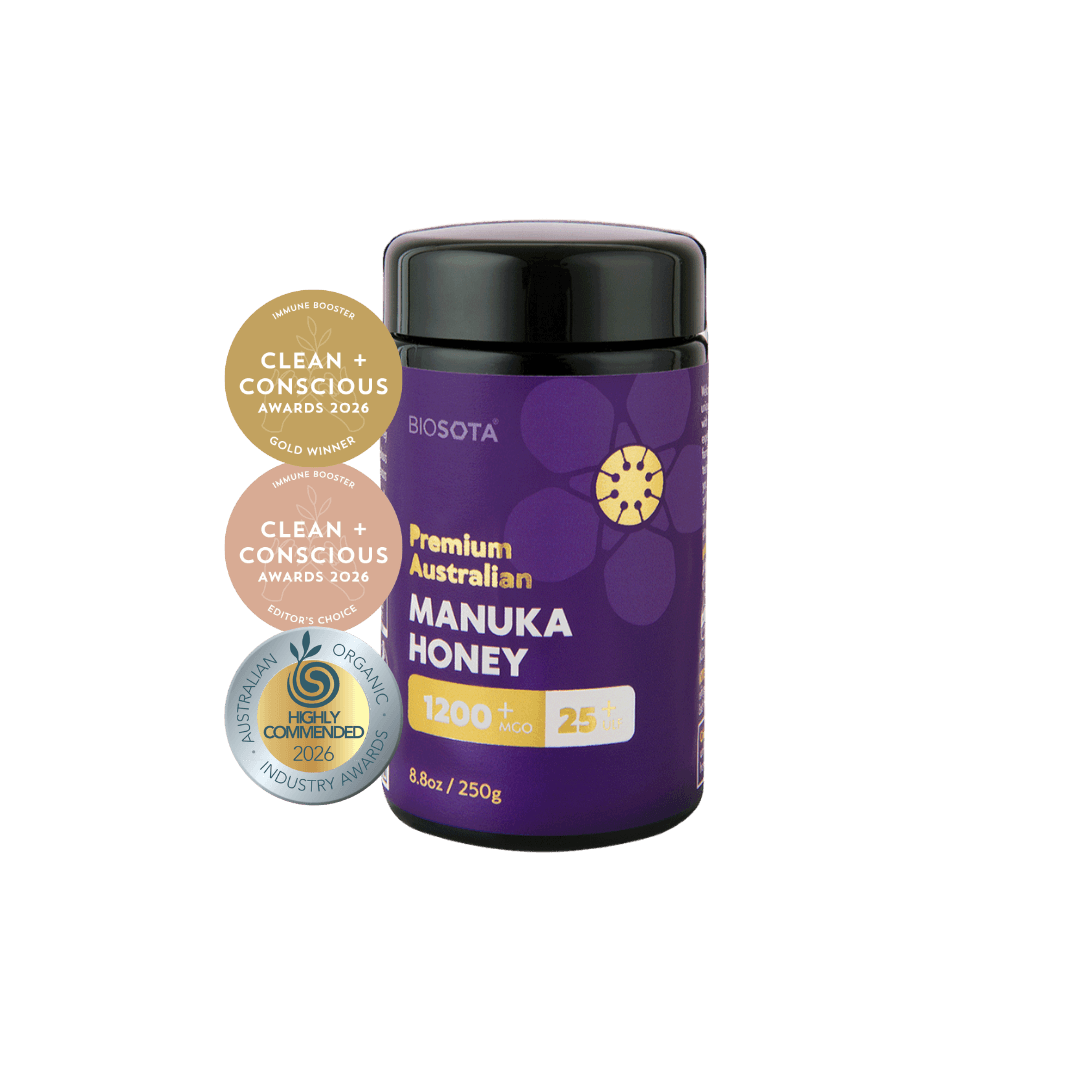 Medicinal Manuka honey MGO1200+ 250g glass jar