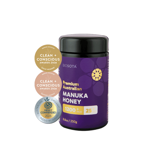 Medicinal Manuka honey MGO1200+ 250g glass jar