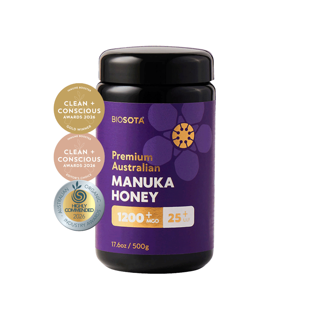 Medicinal Manuka honey MGO1200+ 500g glass jar