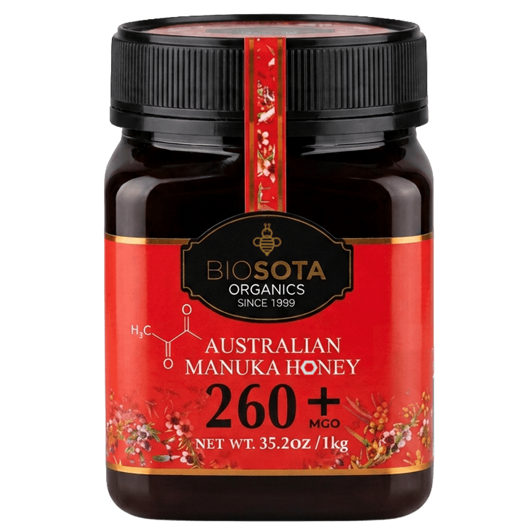 Biosota Manuka Honey (MGO 260+) NPA 10+ (1kg) Jar