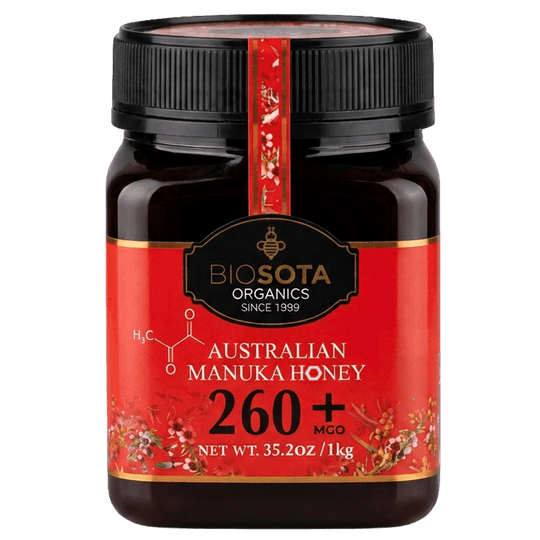 Biosota Manuka Honey (MGO 260+) NPA 10+ (1kg) Jar