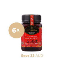 Load image into Gallery viewer, Medicinal Manuka Honey MGO 550+ 500g value pack of 6