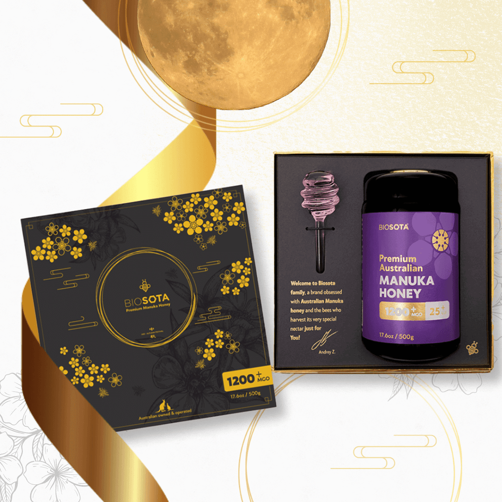 GIFT BOX - Manuka Honey MGO 1200+ (500g/17.06oz) | Mid-Autumn Festival