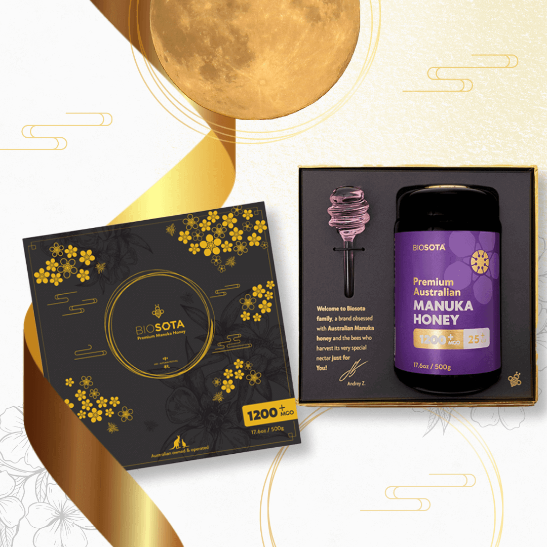 GIFT BOX - Manuka Honey MGO 1200+ (500g/17.06oz) | Mid-Autumn Festival