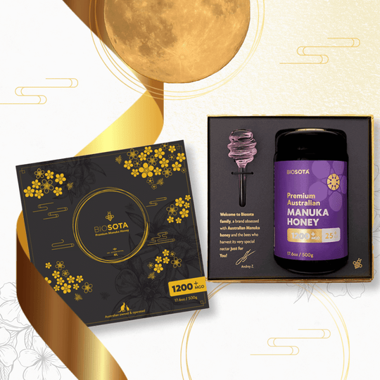 GIFT BOX - Manuka Honey MGO 1200+ (500g/17.06oz) | Mid-Autumn Festival