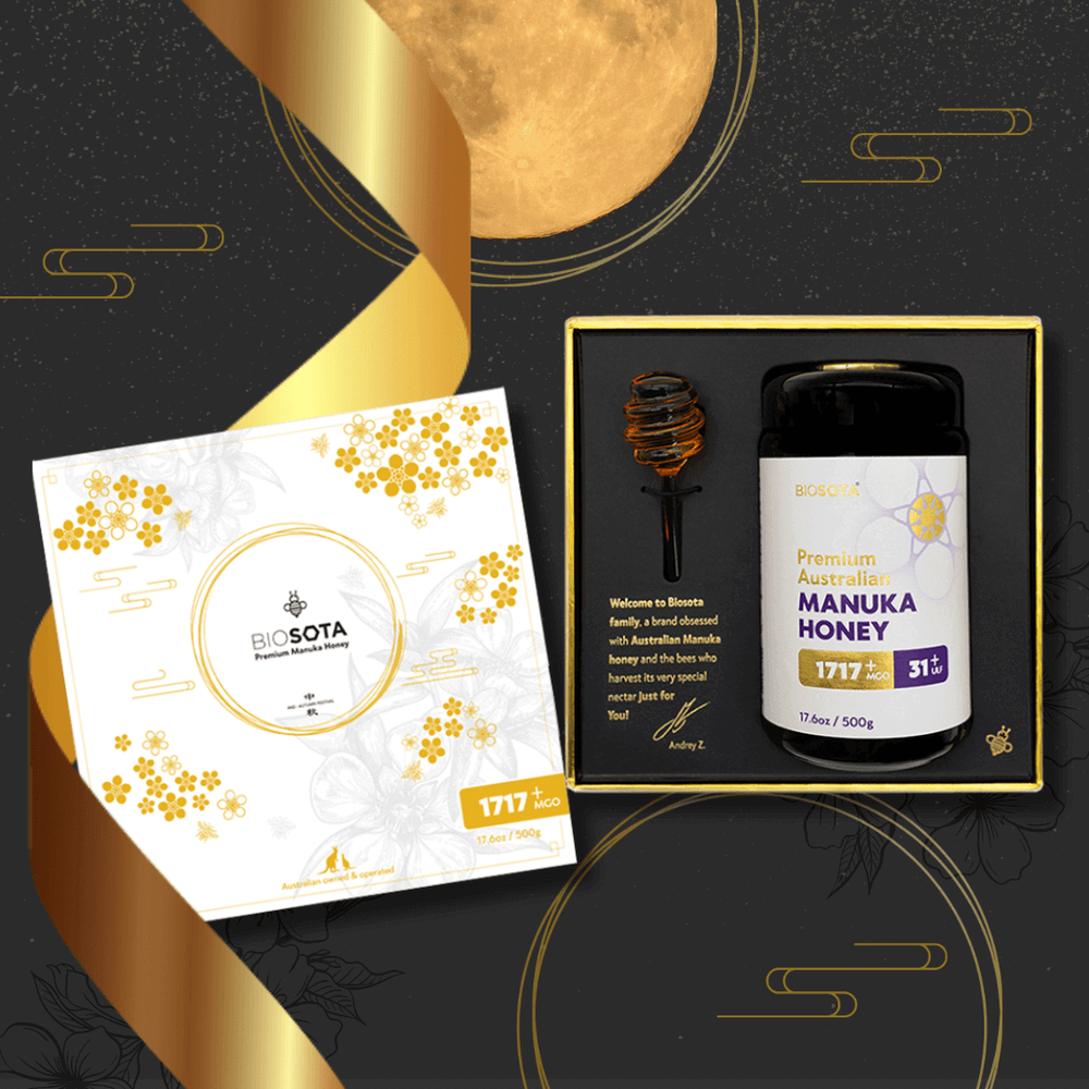 GIFT BOX - Manuka Honey MGO 1717+ (500g/17.06oz) | Mid-Autumn Festival