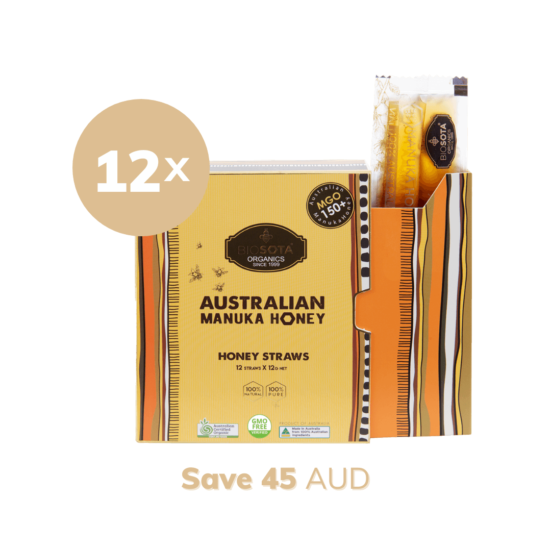 Manuka Honey MGO 150+ Honey Sticks 12