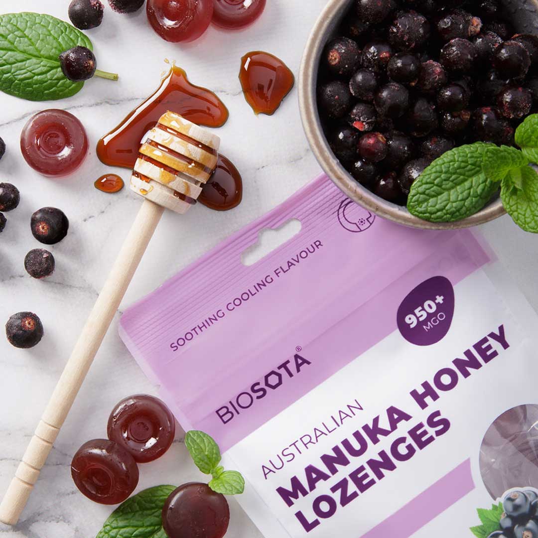 Biosota-Organics-Manuka-Honey-Drops-Blackcurrant