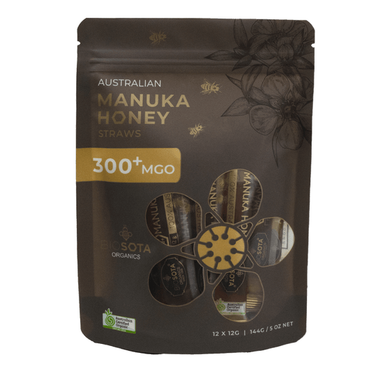 Manuka Honey Sticks (MGO 300+)  Zip-Bag