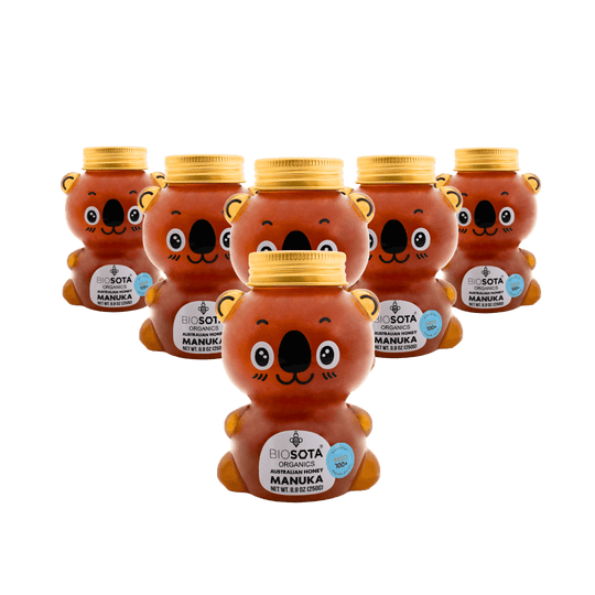 Australian Manuka Honey Koala bear MGO 100+ value pack of 6